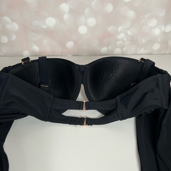 GABI FRESH Black Swim Top 16 D/DD - Picture 6 of 10